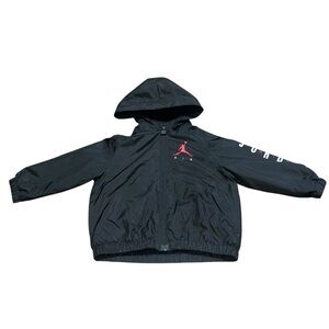 Nike Air Jordan Kids Jacket Size 18M Months Zip Up Pockets Hooded